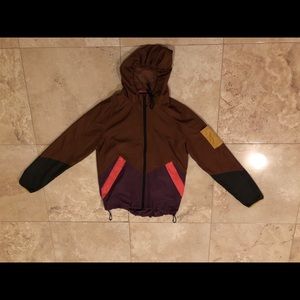 Without Walls Patchwork Windbreaker